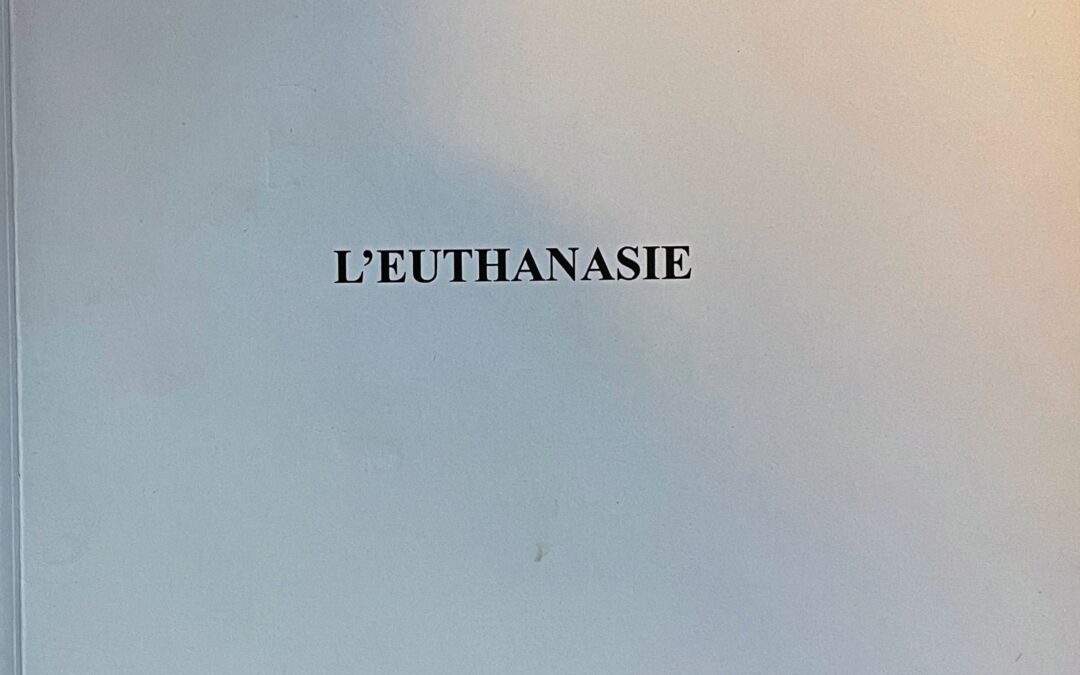 L&rsquo;Euthanasie