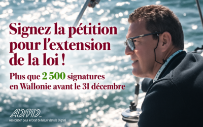 Pétition en hommage à Lode Deconinck : prolongation jusqu&rsquo;au 31 décembre, mobilisons-nous en Wallonie !